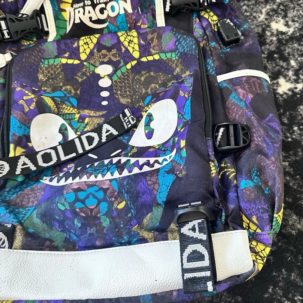 Aolida 1975 Limited Edition How To Train Your Dragon School Backpack Bag